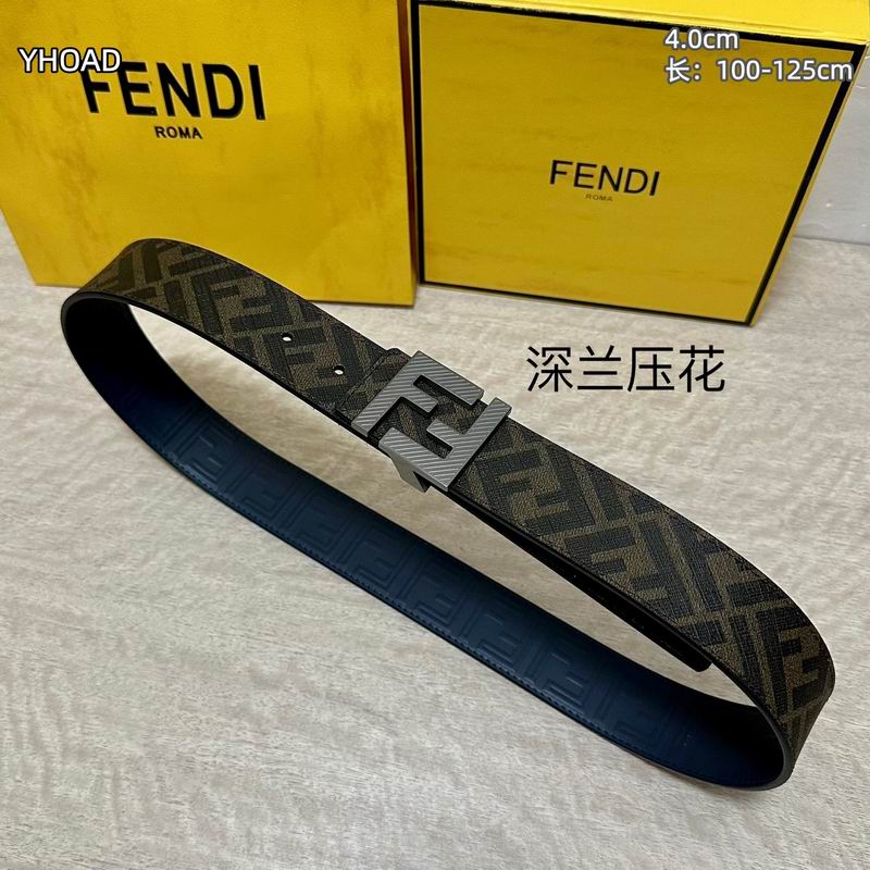 Fendi belt 40mmX100-125cm 8L158